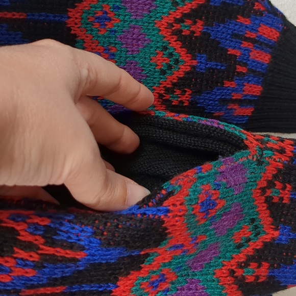 Vintage Tommy Hilfiger Women's 100% Wool Full Zip Sweater Size Large EUC - Picture 6 of 14